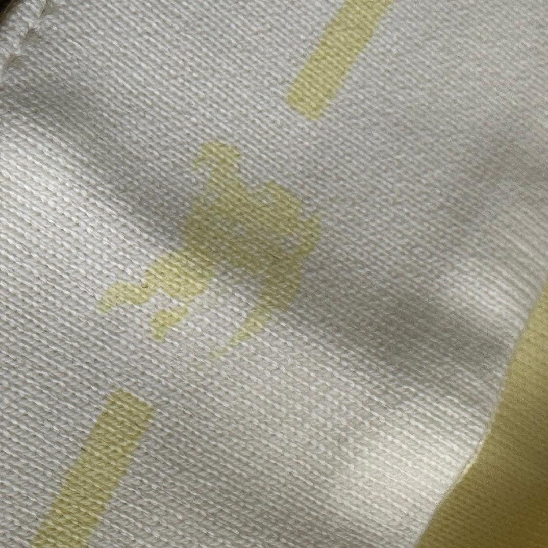 Burberry Yellow T-Shirt Without Collar