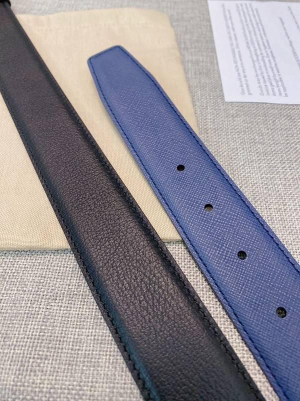 Montblanc M Buckle Reversible Leather Belt &