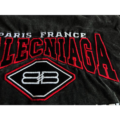 Balenciaga Black T-Shirt Without Collar