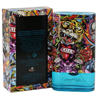 Ed Hardy Hearts &amp; Daggers by Christian Audigier 3.4 oz EDT Spray for Men