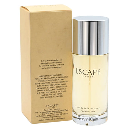 Calvin Klein Escape for Men Eau de Toilette Spray 3.3 oz