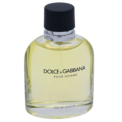 Dolce &amp; Gabbana Pour Homme Eau de Toilette Spray for Men 4.2 oz – Tester