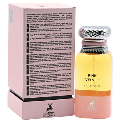 Pink Velvet by Maison Alhambra Perfume for Women EDP 2.7 oz