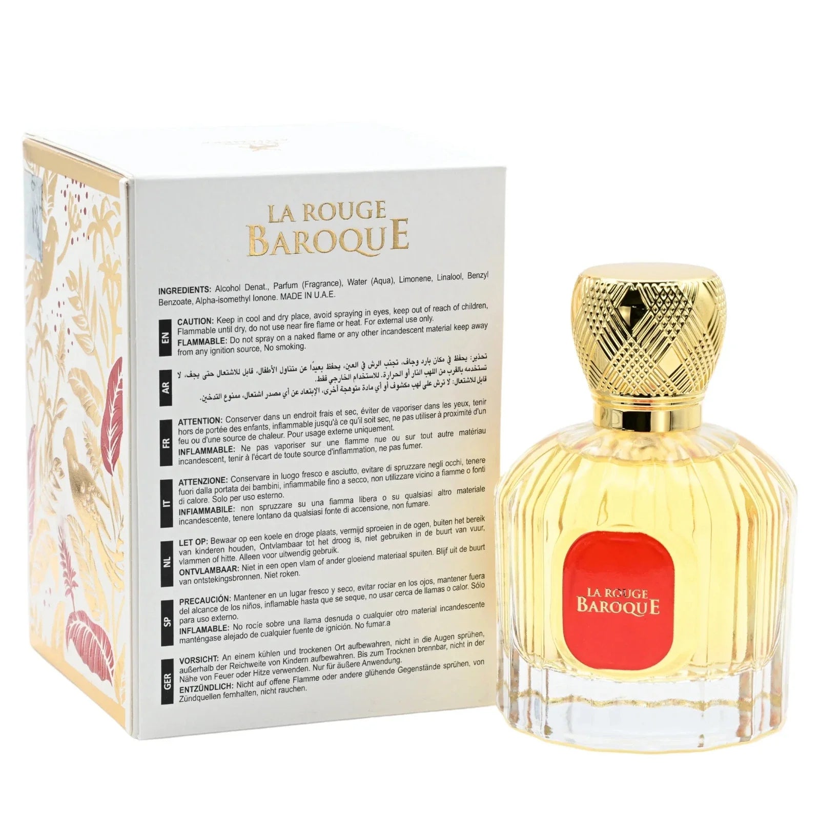 La Rouge Baroque by Maison Alhambra Unisex EDP 3.4 oz