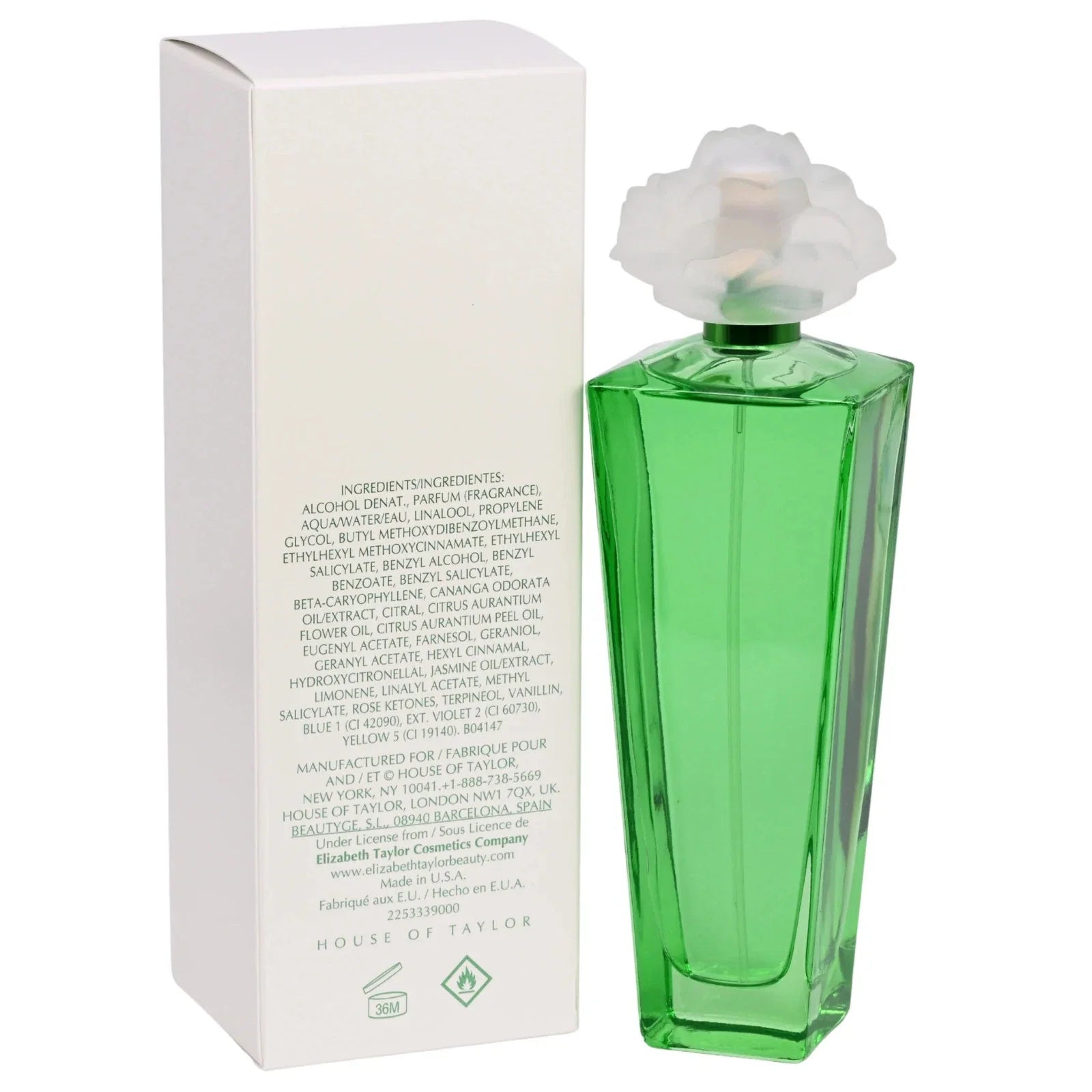 Gardenia by Elizabeth Taylor Eau De Parfum Spray for Women EDP 3.3 oz
