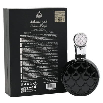Lattafa Fakharmen Eau De Parfum Spray for Men 3.4 oz
