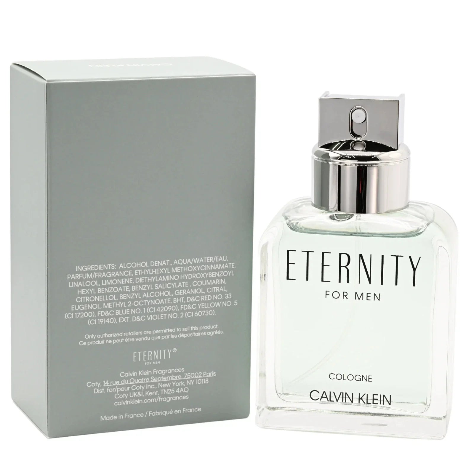 Calvin Klein Eternity for Men Eau de Toilette Spray 3.3 oz Cologne