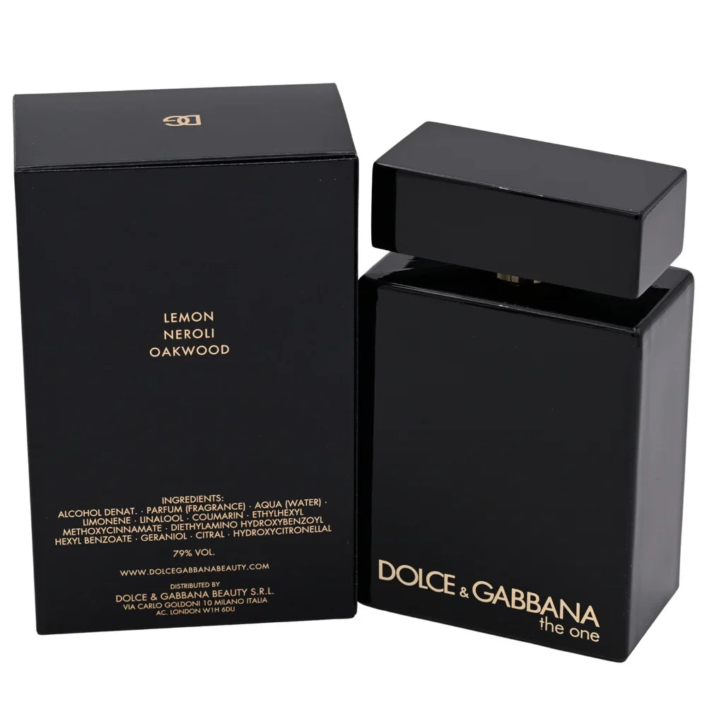 The One by Dolce &amp; Gabbana Eau De Parfum Intense For Men 3.3 oz