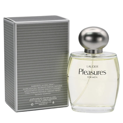 Estee Lauder Pleasures Cologne Spray for Men 3.4 oz