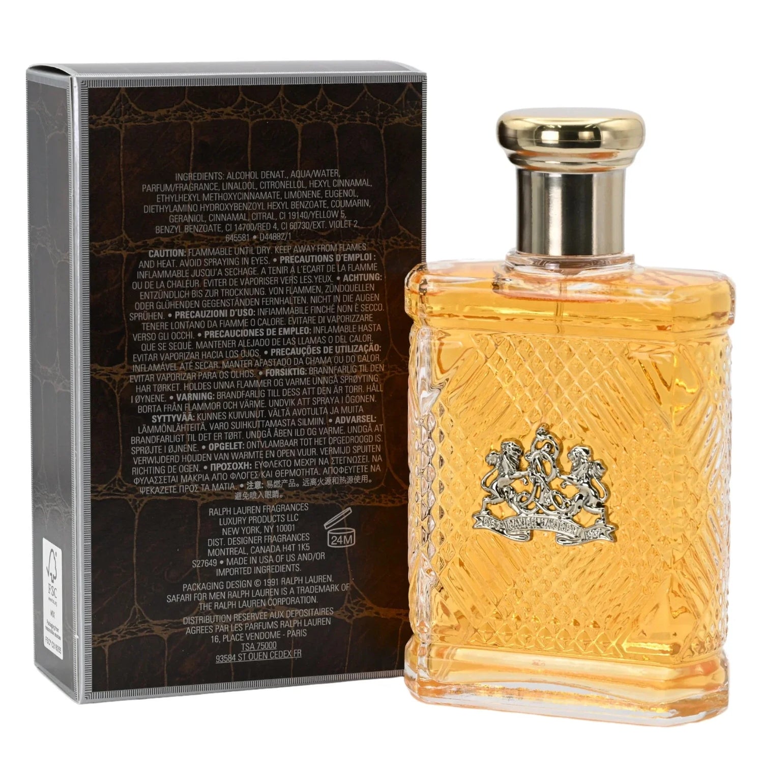 Safari by Ralph Lauren Eau De Toilette Spray for Men 4.2 oz