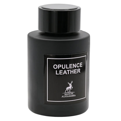 Opulence Leather by Maison Alhambra Cologne Men EDP 3.4 oz