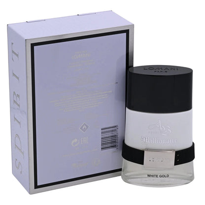 Lomani AB Spirit Millionaire White Gold Men EDP 3.4 oz / 100ml Cologne