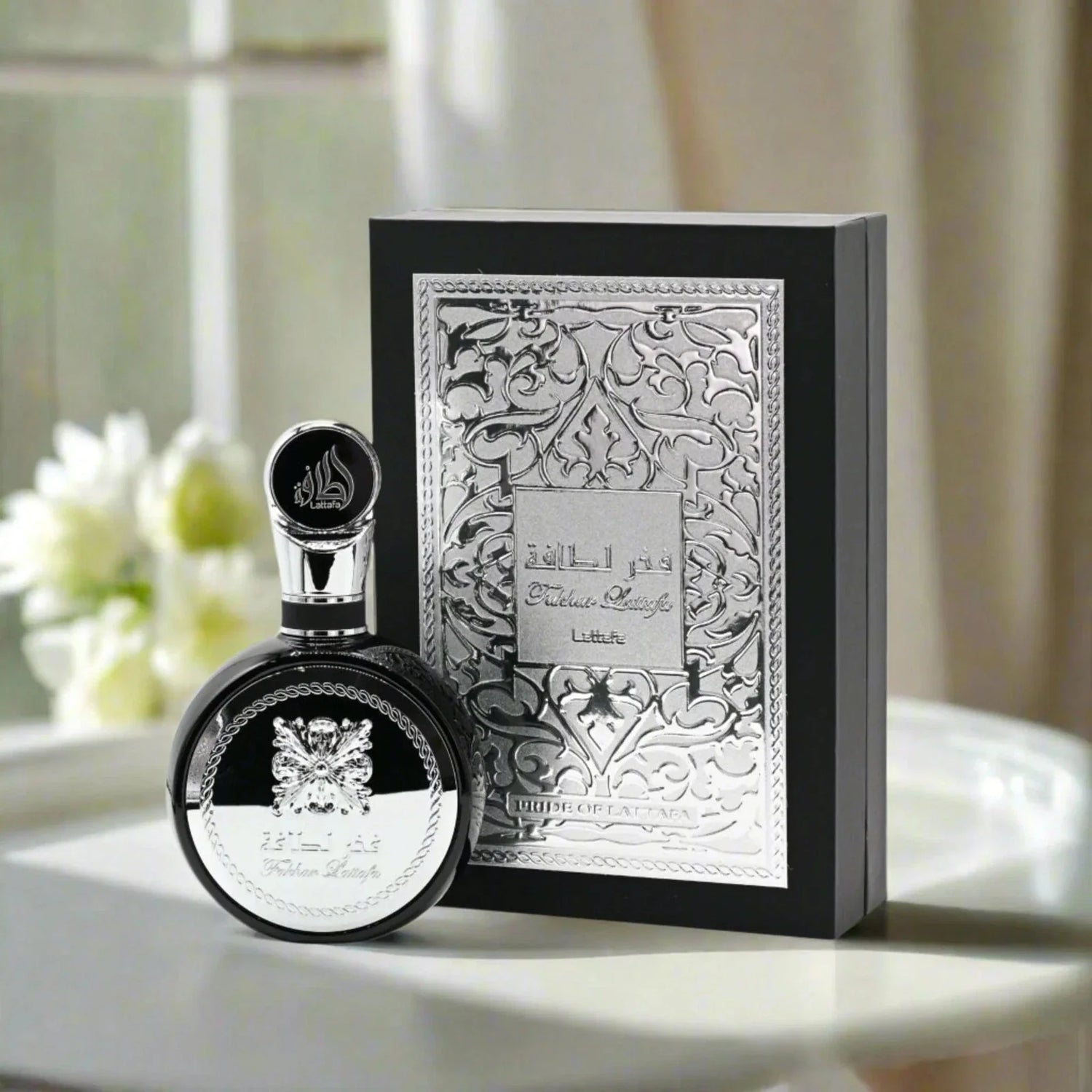 Lattafa Fakharmen Eau De Parfum Spray for Men 3.4 oz