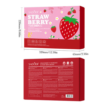 Strawberry VC Brightening Skincare Set