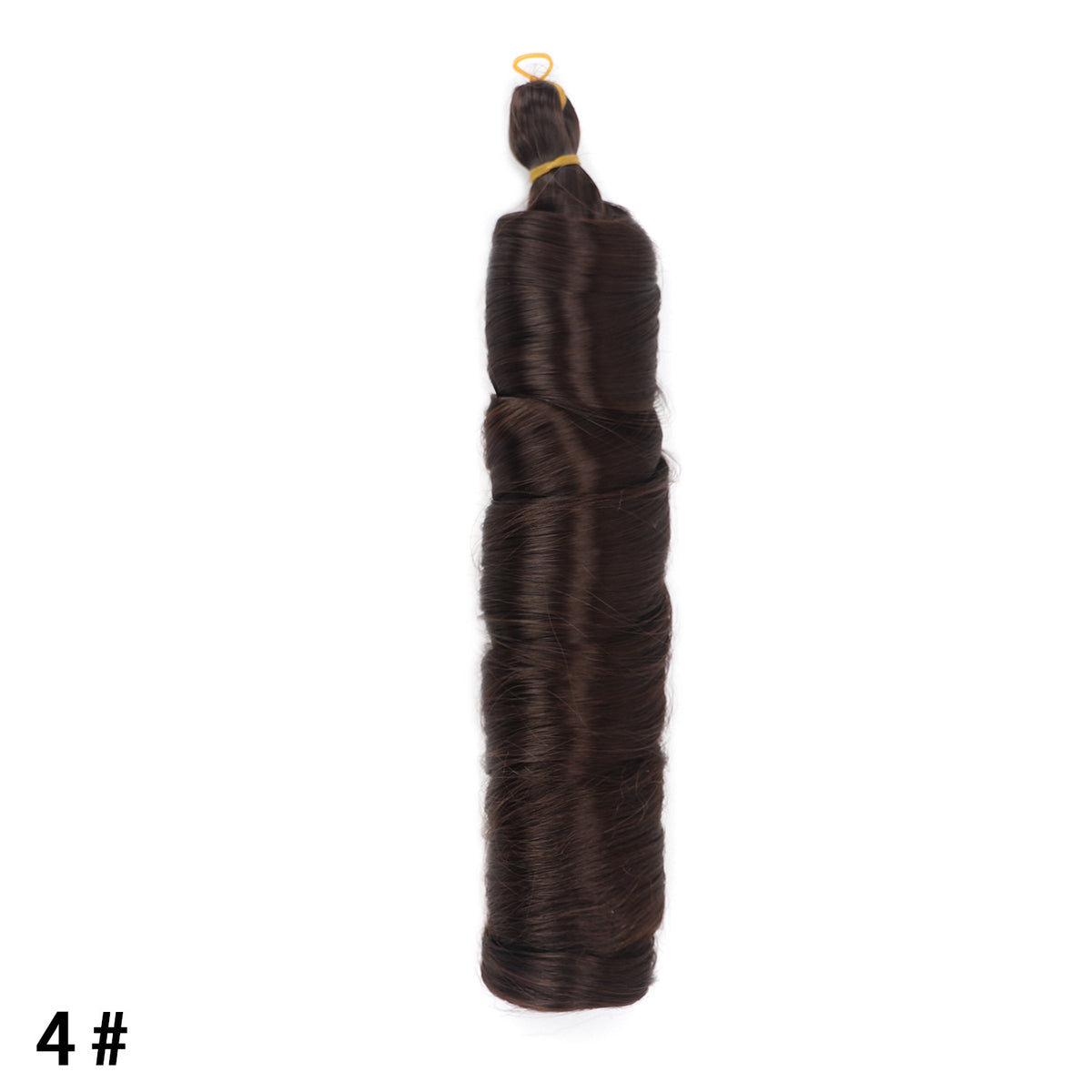Crochet hair tubes curved wigs braids