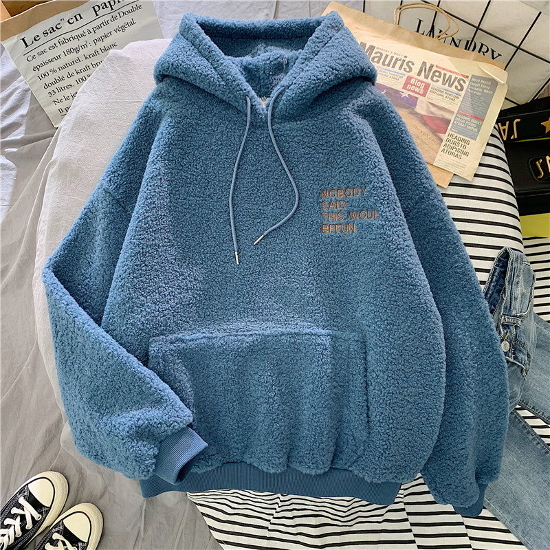 Womens Fleece Hooded Sweatshirt