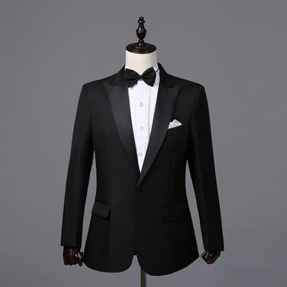 Mens Performance Suit with Bowtie