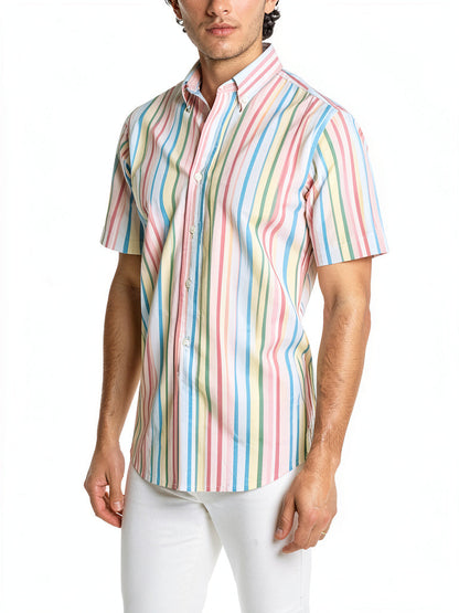 Club Room Mens Short Sleeve Shirt, Size Small