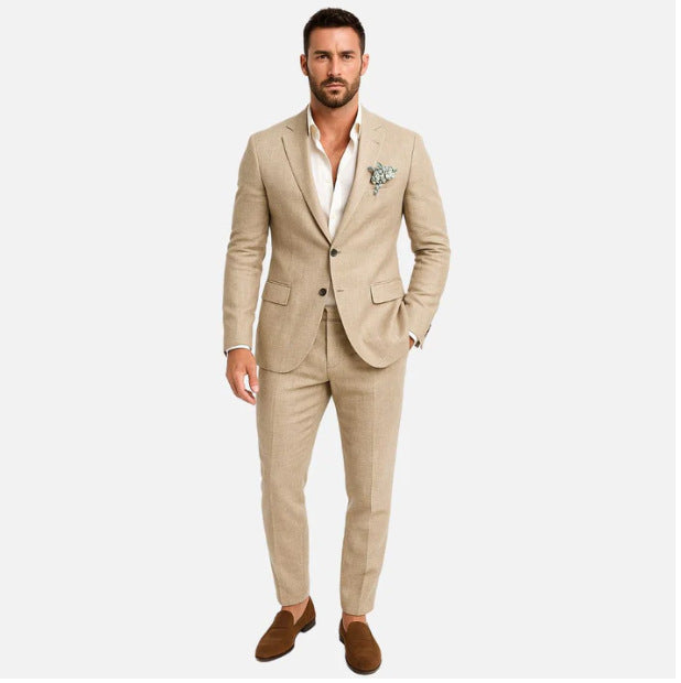 Digital Print Slim Fit Suit Set
