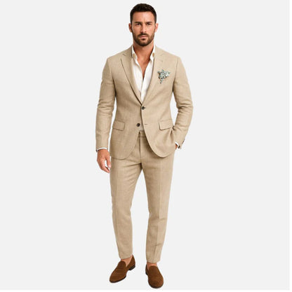 Digital Print Slim Fit Suit Set