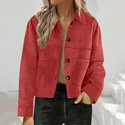 Short suede jacketg