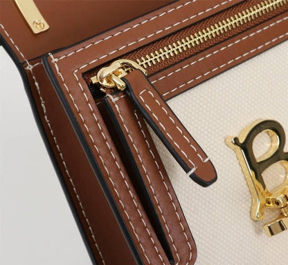 BURBERRY Valencia Tb Leather Crossbody Pouch