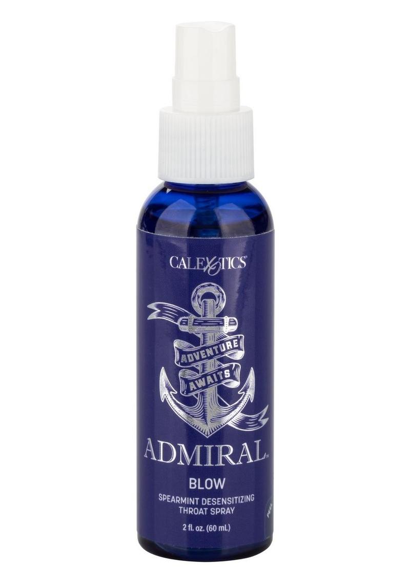 CalExotics Admiral Blow Spearmint Desensitizing Throat Spray