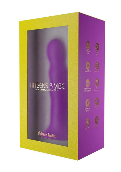 Adrien Lastic Hitsens 2 Dual Density Silicone Vibrating Dildo