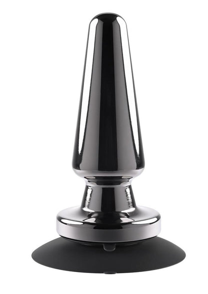 Evolved Advanced Metal Chrome Vibrating Anal Plug