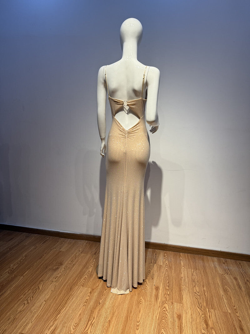 Rhinestone Bodycon Mermaid Evening Dress