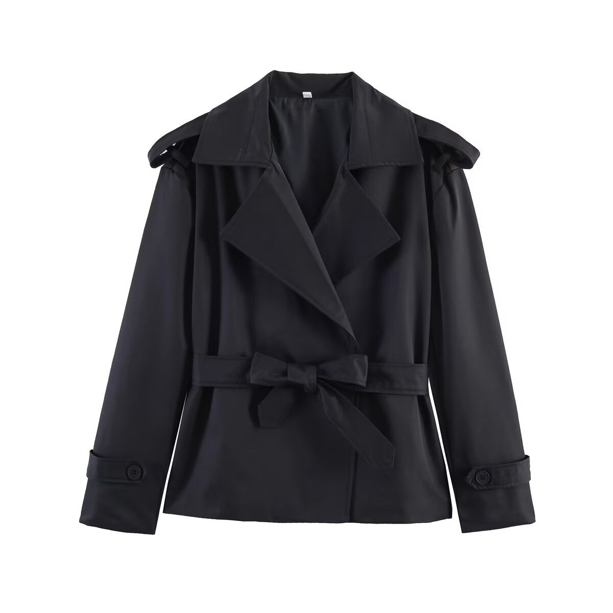 Short coat trench coat