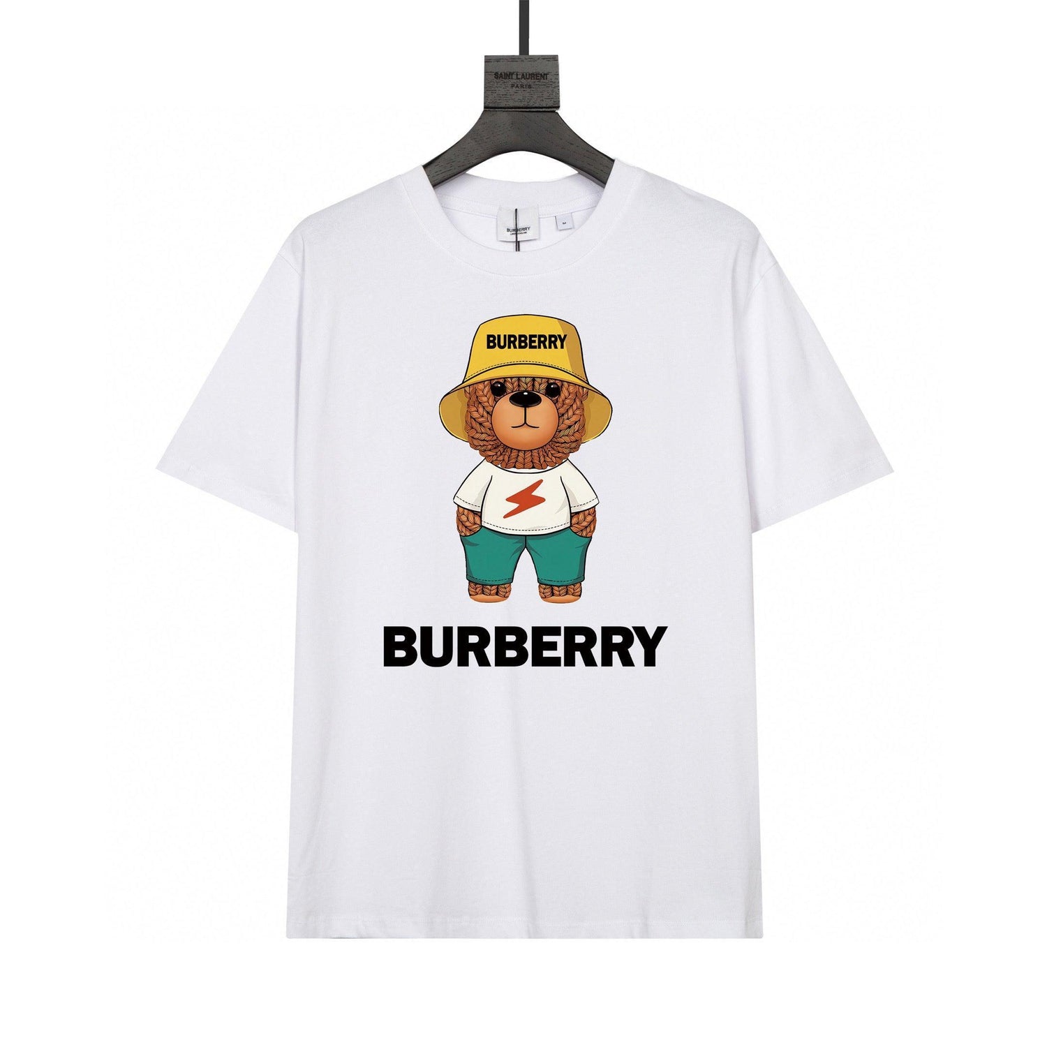 Burberry Bear T-Shirt White | Luxury Cotton Crew Neck Tee