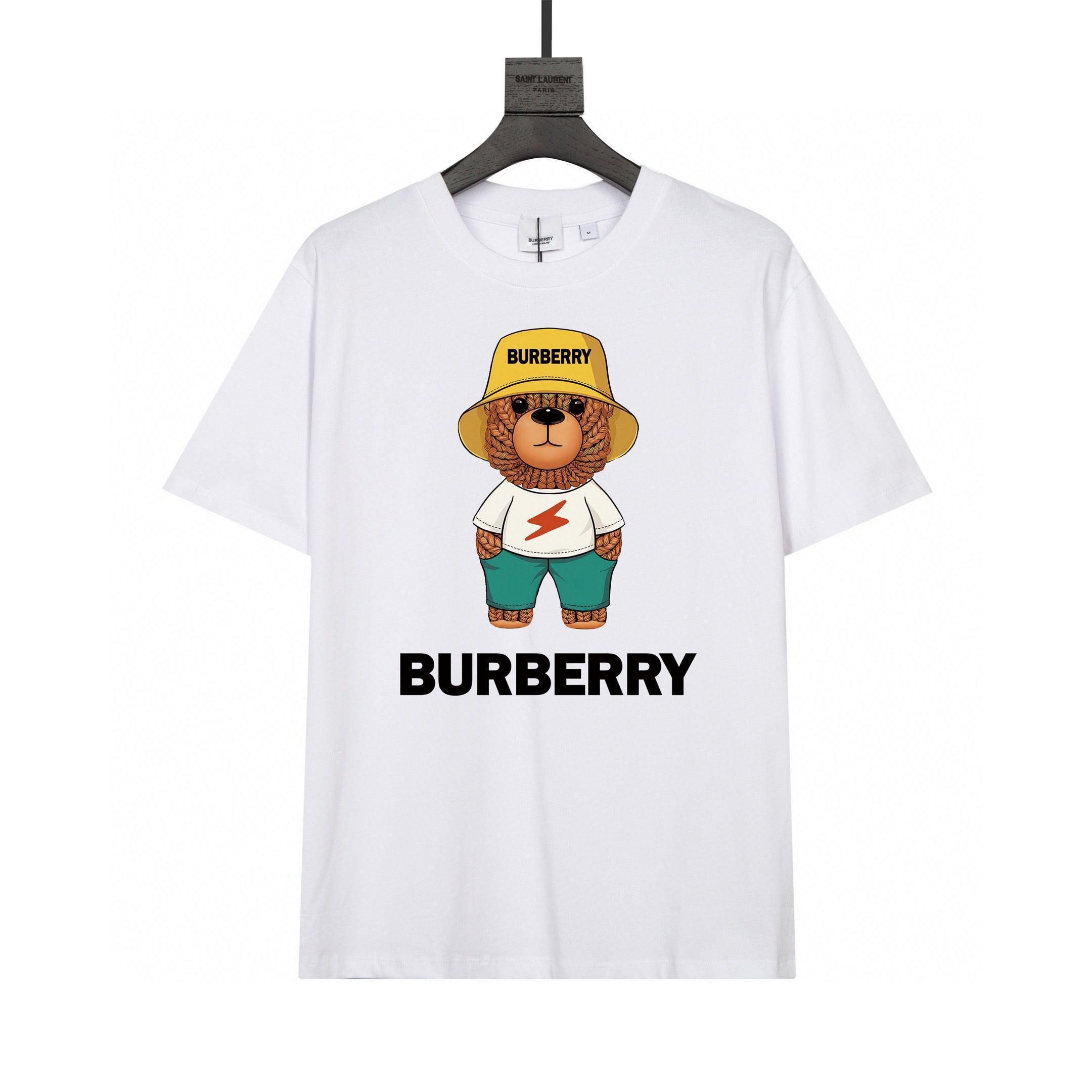 Burberry Bear T-Shirt White | Luxury Cotton Crew Neck Tee