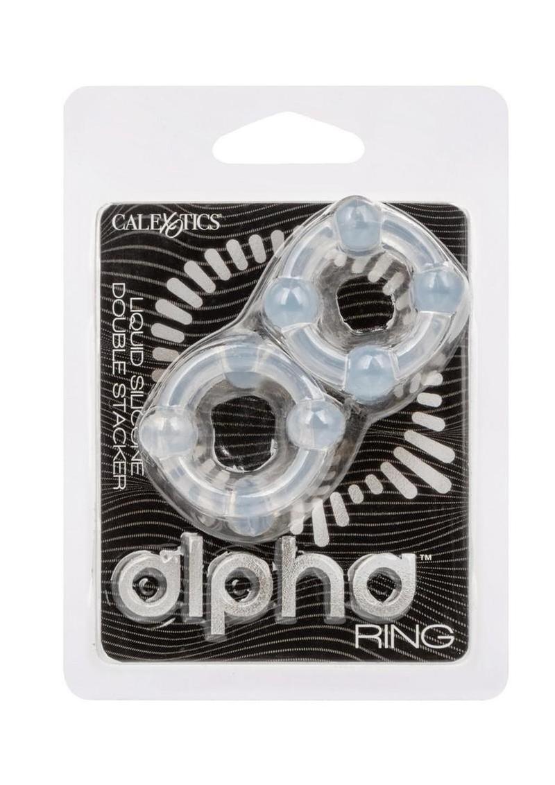 Alpha Liquid Double Stacker Rings
