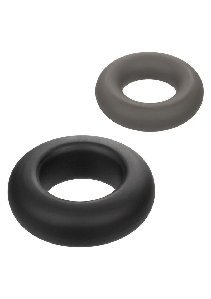 CalExotics Alpha Liquid Prolong Cock Ring Set