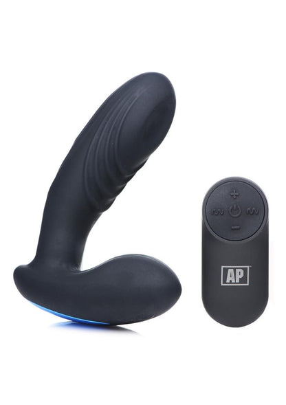 Alpha-Pro 7X P-Thump Tapping Prostate Stimulator Rechargeable Silicone