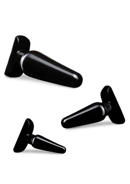 Anal Adventures Basic Plug Kit 3 Sizes Body Safe