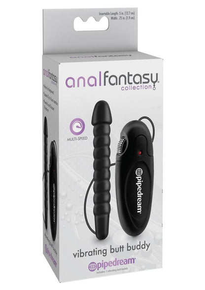Anal Fantasy Vibrating Butt Buddy with Multi-Speed Remote