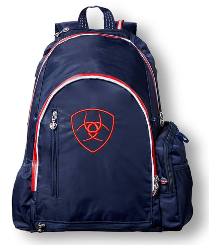 Ariat Ring Riding Backpack – Equestrian Backpack with Helmet Sling, Spur Ring &amp; Crop Holder