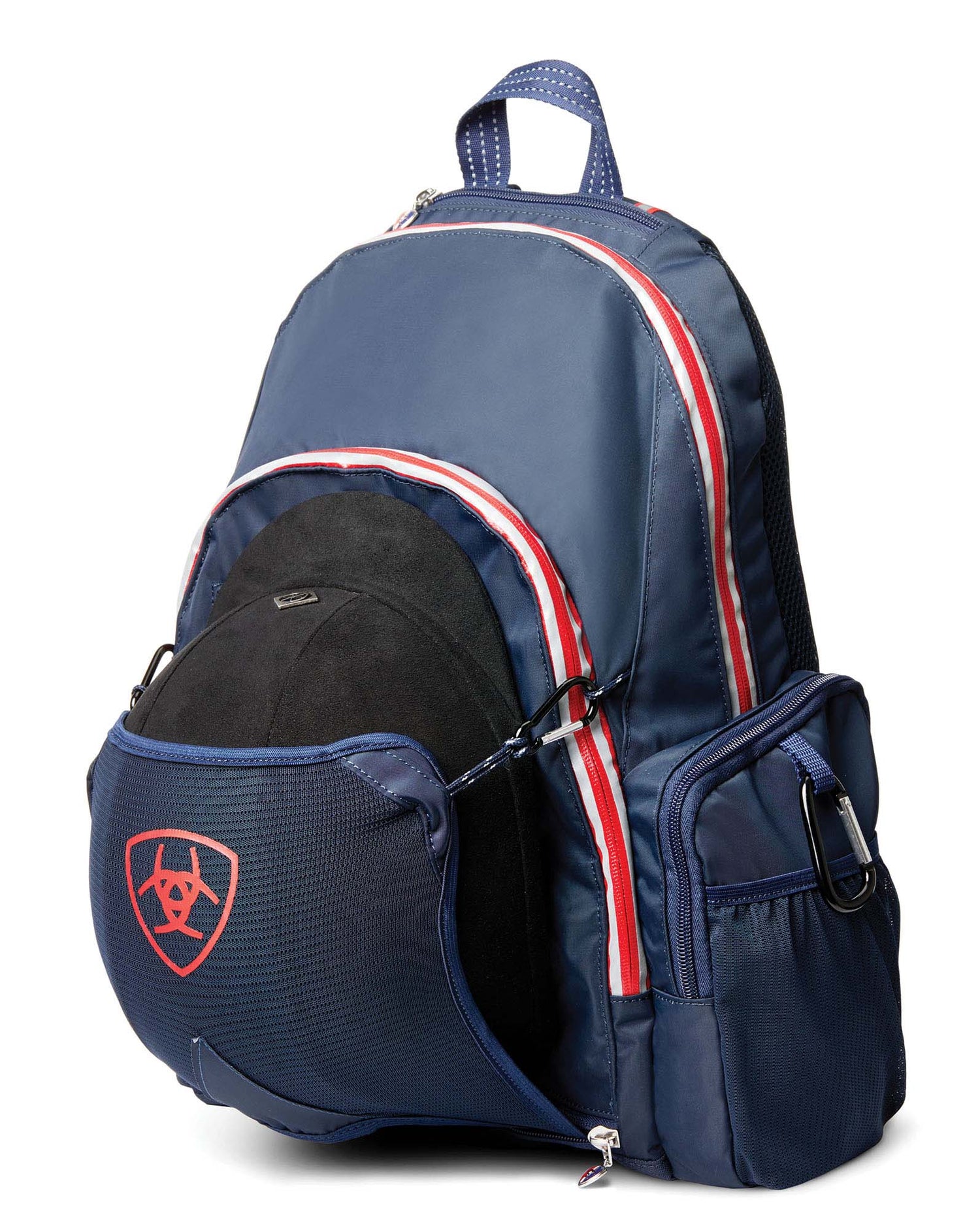 Ariat Ring Riding Backpack – Equestrian Backpack with Helmet Sling, Spur Ring &amp; Crop Holder