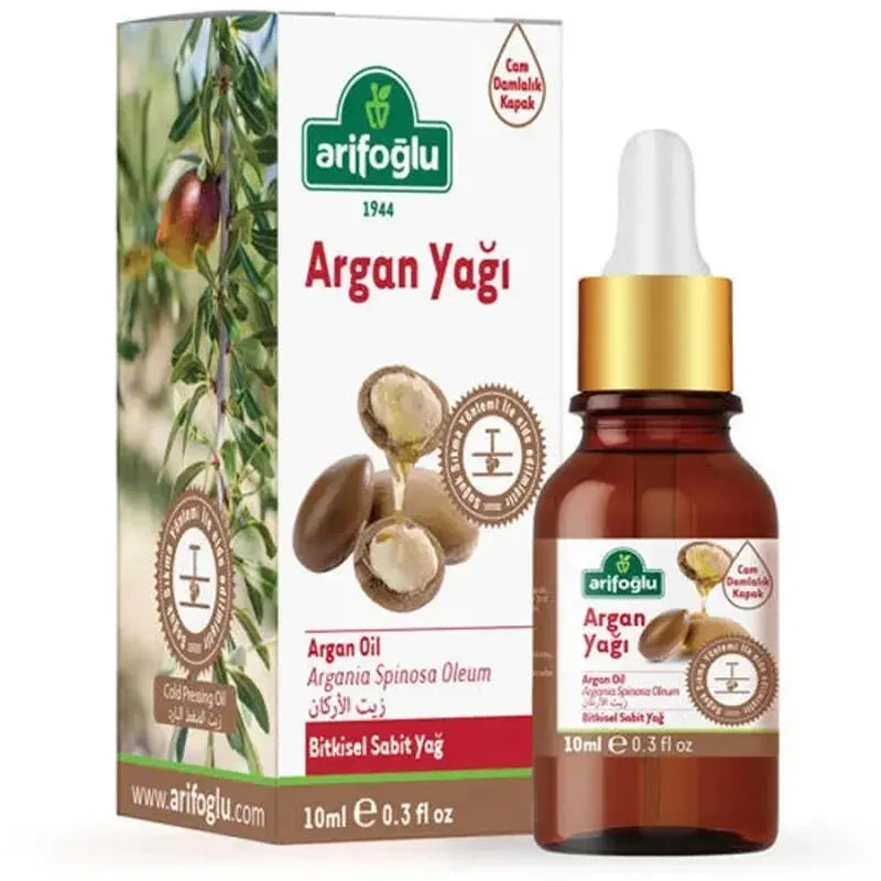 Arifoglu Cold Pressed Argan Oil for Hair &amp; Skin 10ml