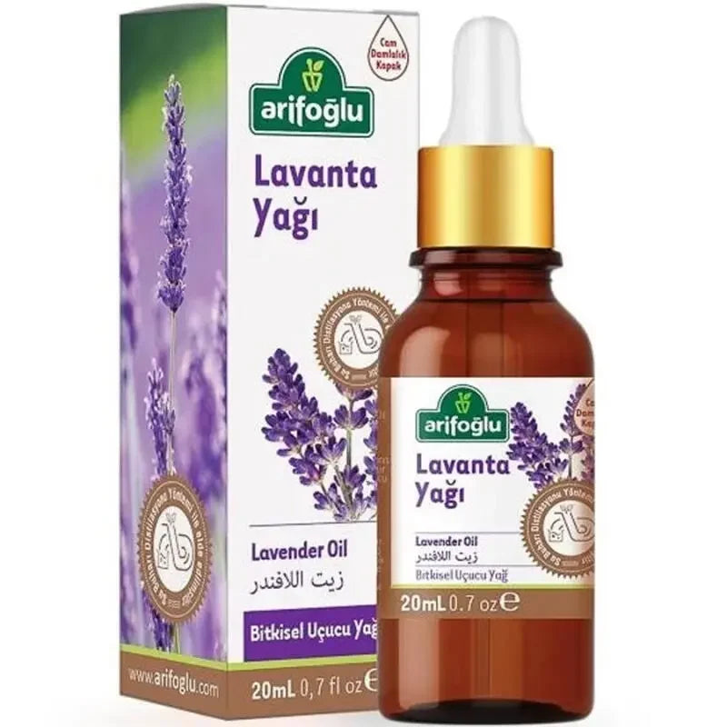 Arifoglu Lavender Essential Oil for Soothing Aromatherapy 20ml