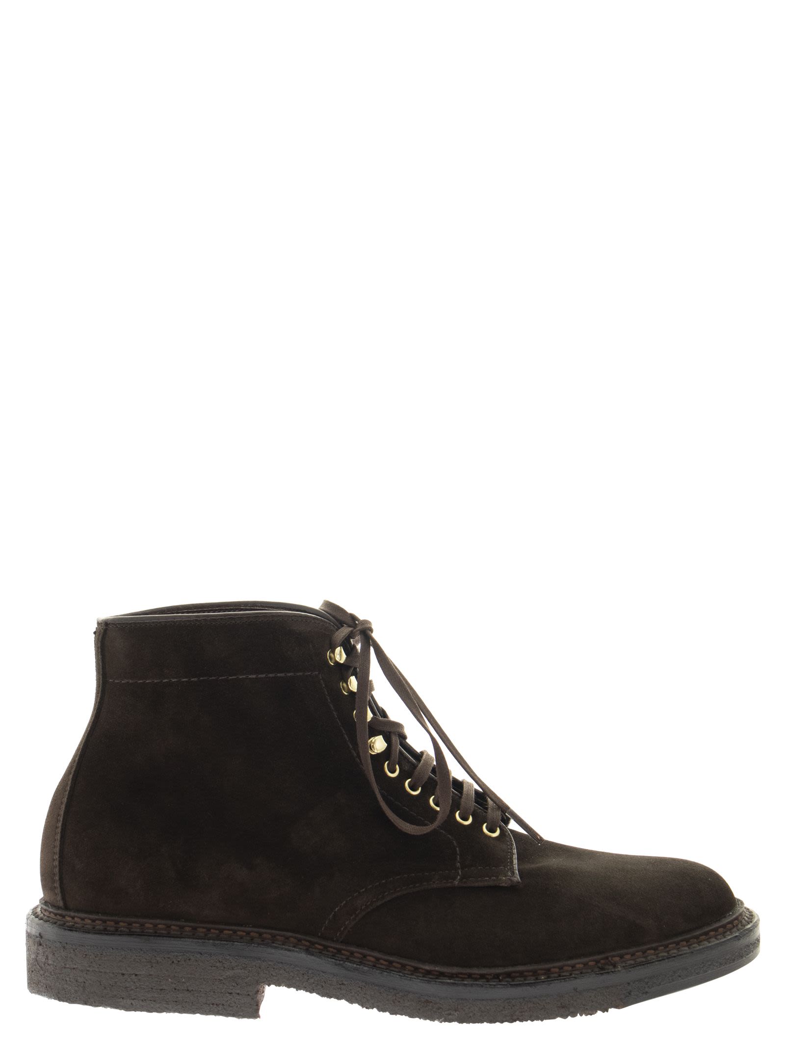 Alden Brown Suede Boot