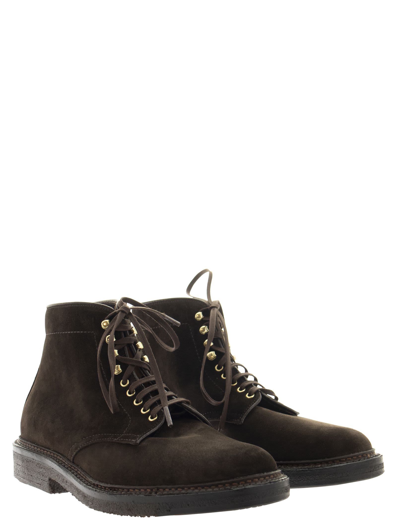 Alden Brown Suede Boot
