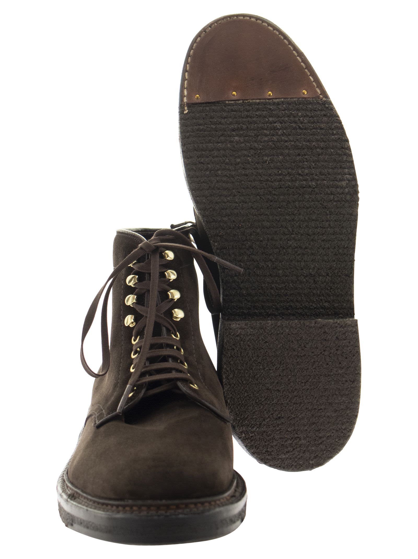 Alden Brown Suede Boot