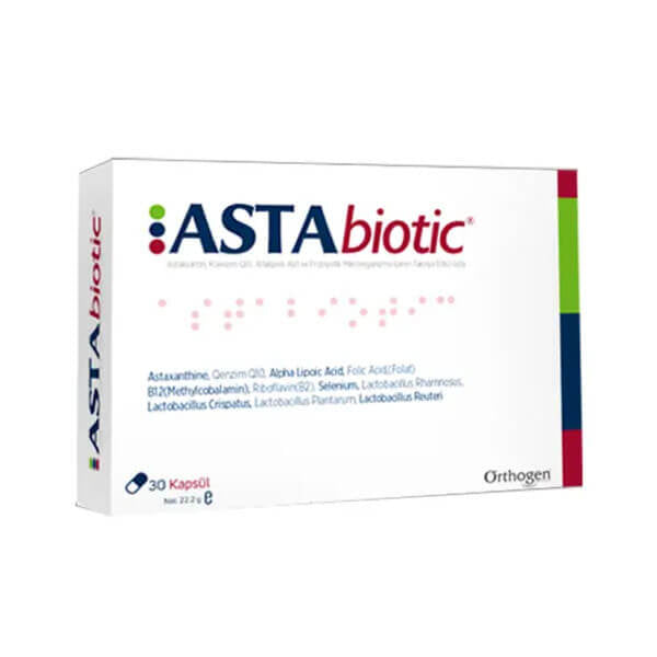 Astabiotic Dietary Supplement for Daily Wellness 30 Capsules