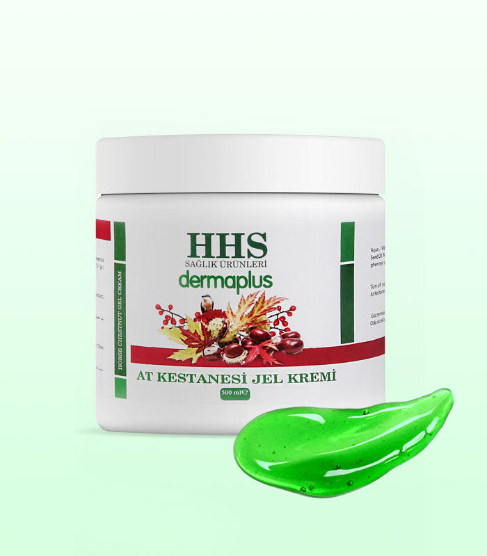 HHS Natural Horse Chestnut Gel Cream 500 ml | Cooling &amp; Relaxing Care | Herbal Formula