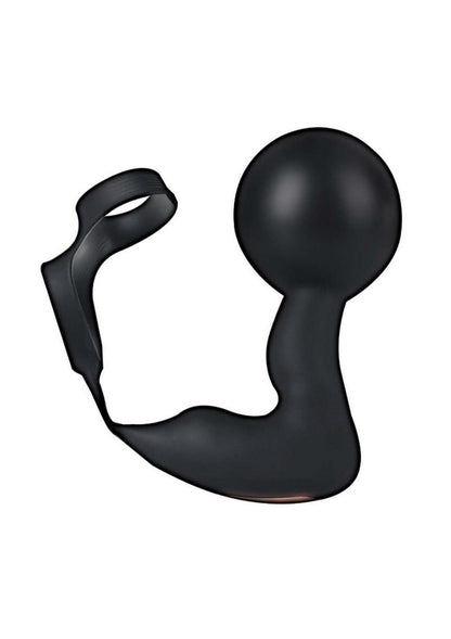 Atomic Inflatable P-Spot Rechargeable Silicone Remote Control Vibrator