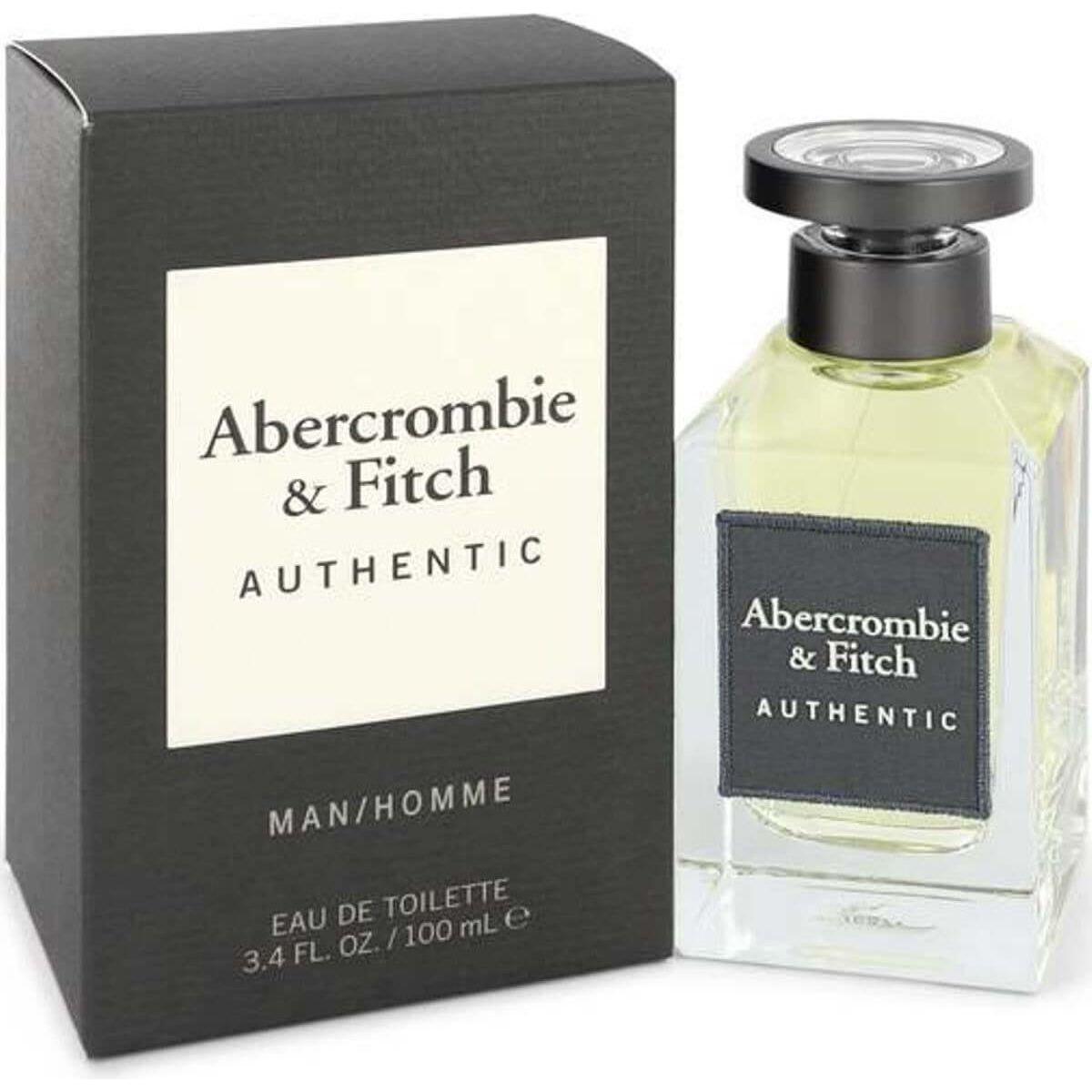 Abercrombie &amp; Fitch Authentic EDT Spray for Men 3.4 oz