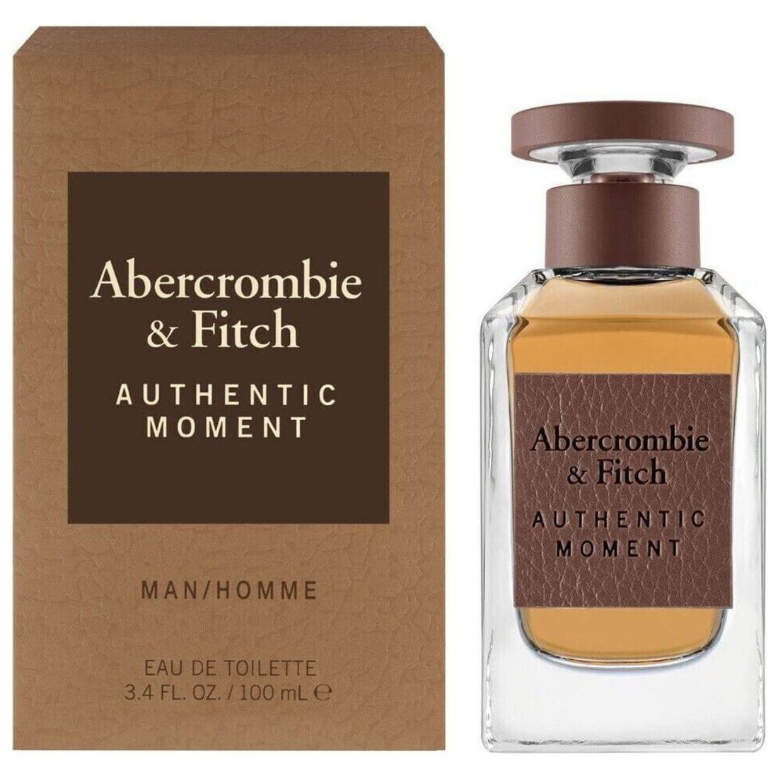 Abercrombie &amp; Fitch Authentic Moment for Men EDT 3.4 oz